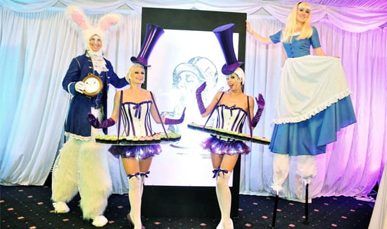 alice in wonderland candy hostesses